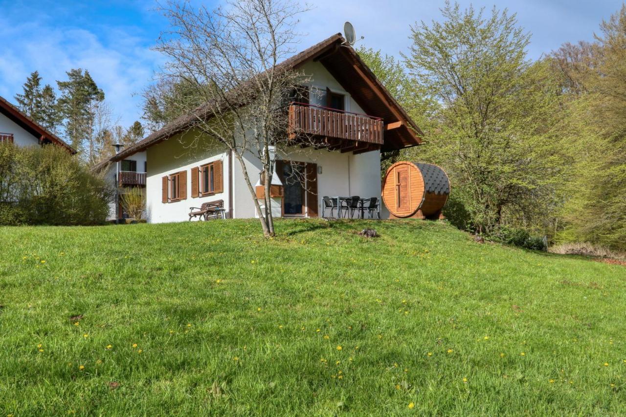 Seepark Kirchheim Ferienhaus Bei Zeta Mit Sauna 外观 照片