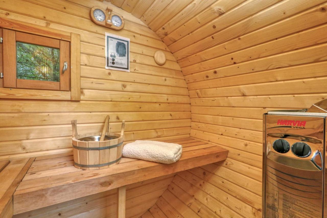 Seepark Kirchheim Ferienhaus Bei Zeta Mit Sauna 外观 照片